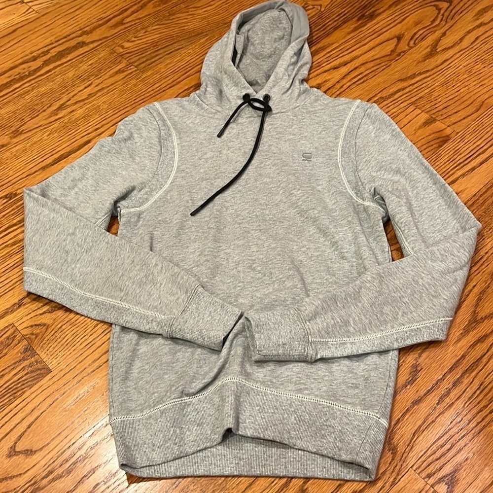 NWT G-Star Raw Men’s Grey Motac Hooded Sweatshirt Size XS